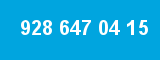 928 647 04 15
